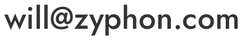the host's first name, then the at sign, then zyphon dot com
